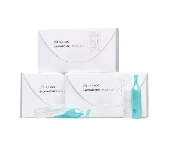 Nu Skin ageloc Galvanic Spa Facial Gels • Großpackung mit 3 Schachteln • Günstige Vorteilspackung - Beautyteam24