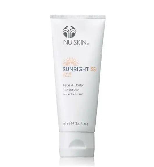 Sunright 35 Nu Skin • Nicht-fettende, feuchtigkeitsspendende Zusammensetzung - Beautyteam24